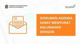 Dokumen Agenda Surat Menyurat Kalurahan Dengok